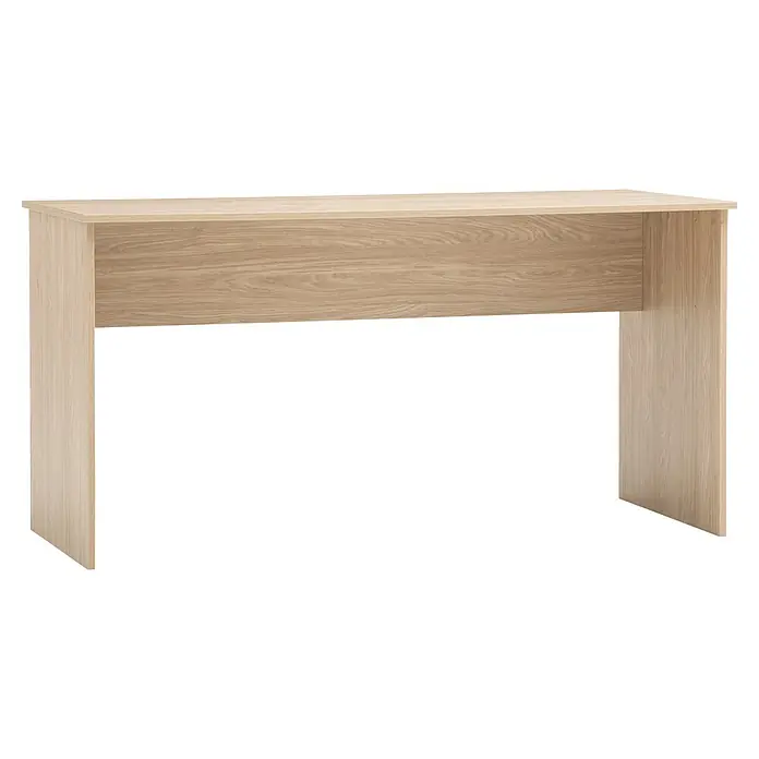 Schildmeyer Arezzo Schreibtisch - L x B x H: 65 x 144 x 73,6 cm - Heller Holztisch in modernem Design. Ideal für Flure oder als kleiner Schreibtisch.