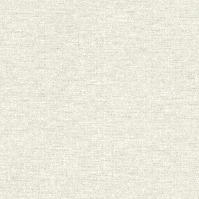 A.S. Création Metropolitan Stories Vibes & Styles Vliestapete Textil - Creme, Uni, 10,05 x 0,53 m - Cremefarbener strukturierter Stoff mit feiner, gleichmäßiger Webart.