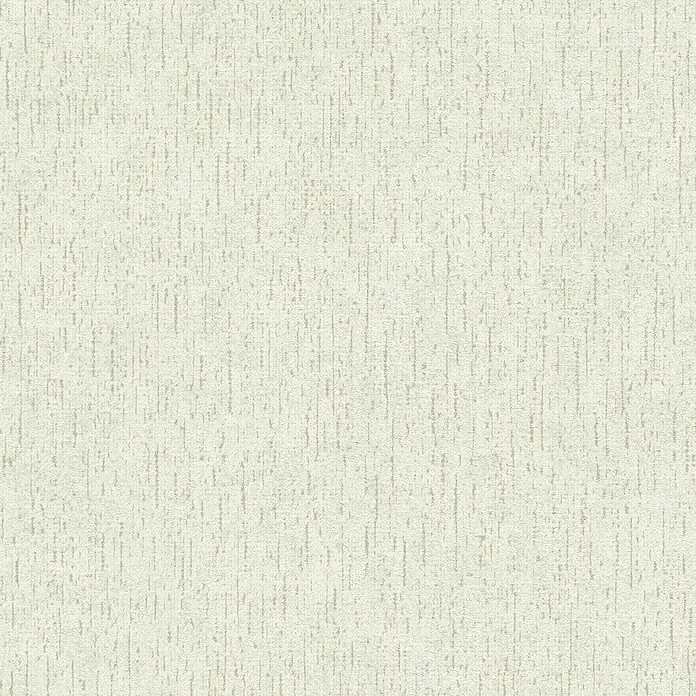 A.S. Création Metropolitan Stories Vibes & Styles Vliestapete Struktur - Grün-Metallic, Uni, 10,05 x 0,53 m - Strukturierte cremefarbene Tapete mit dezentem vertikalem Linienmuster.