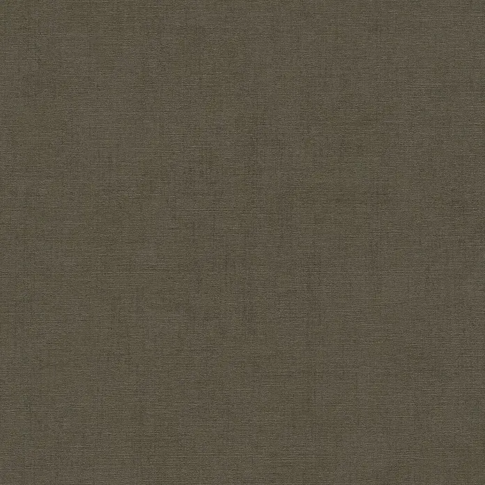 A.S. Création Cuba 2 Vliestapete Uni - Braun-Grau, Uni, 10,05 x 0,53 m - Fein strukturierter dunkelbrauner Stoff.