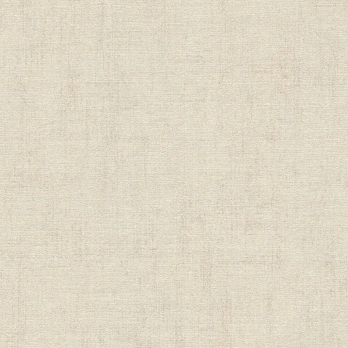 A.S. Création Cuba 2 Vliestapete Uni - Beige-Rosa, Uni, 10,05 x 0,53 m - Hellbeige strukturierte Oberfläche mit subtilem horizontalem Gewebe, ähnlich Leinen oder Leinwand.