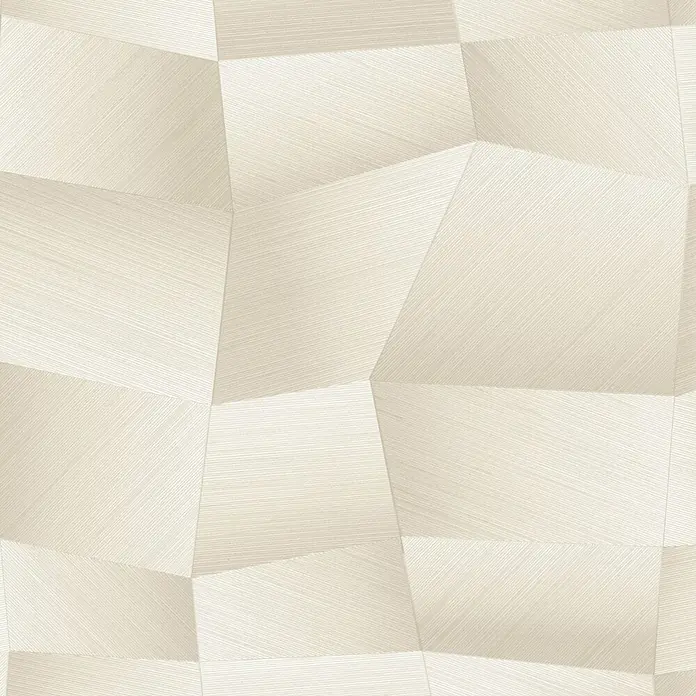 A.S. Création Metropolitan Stories Vibes & Styles Vliestapete Grafik I - Beige, Grafisch, 10,05 x 0,53 m - Nahtloses beiges geometrisches Muster mit dezenter linearer Textur.