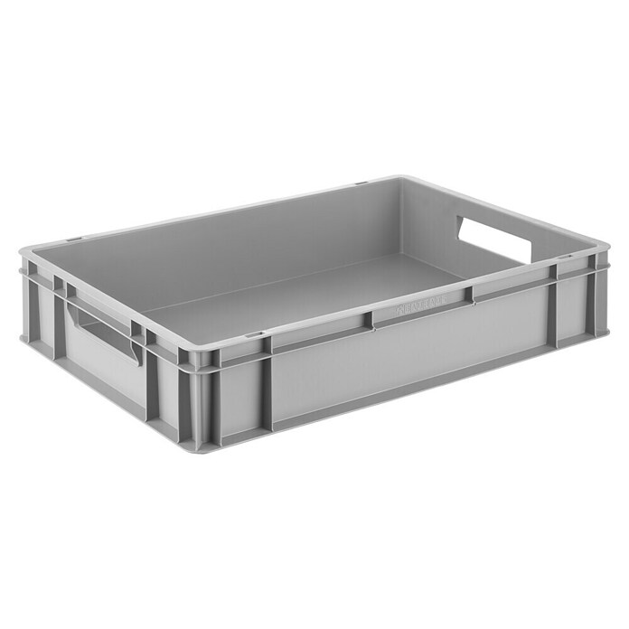BAUHAUS Eurobehälter (20 l, 60 x 40 x 12 cm, Geschlossen, Stapelbar)