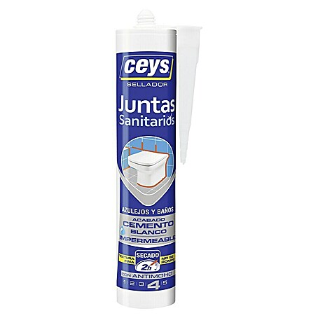 Ceys Sellador de juntas Baños y Azulejos (290 ml)
