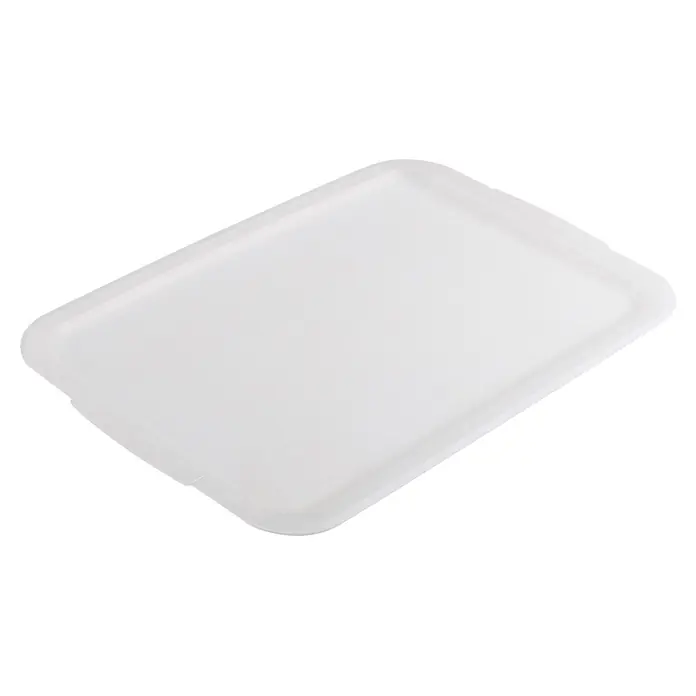 Sunware Sigma home Deckel - L x B x H: 36,1 x 25,4 x 0,8 cm, Passend für: Sigma home Aufbewahrungsbox 9l, 13l, 18l & 25l, Kunststoff, Transparent - Rechteckiger Behälterdeckel aus durchscheinendem weißem Kunststoff.