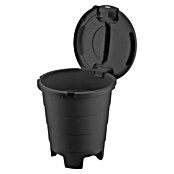 Standard-Mülleimer Maya (50 l, Schwarz, Kunststoff, Rund) | BAUHAUS
