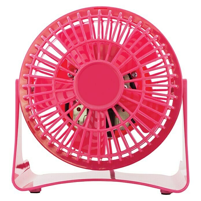 Air Monster TischventilatorPink, Durchmesser: 10 cm, 14 W Front View