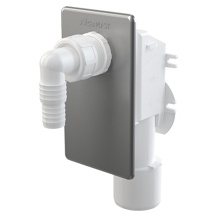 Alcaplast Unterputz-Siphon (Polypropylen, Geeignet für: Wasch- & Geschirrspülmaschinen)