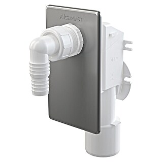 Alcaplast Unterputz-Siphon (Polypropylen, Geeignet für: Wasch- & Geschirrspülmaschinen, Verchromt)