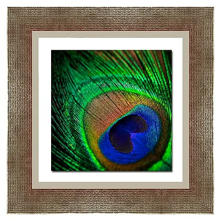 Cuadro Plumas Oro