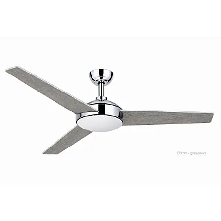Vam  Deckenventilator VEGA Chrom grey-wash / Graphit