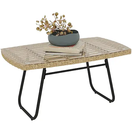 Outsunny  Garten-Beistelltisch