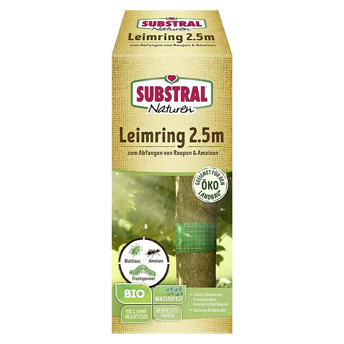 Substral Naturen Leimring - 2,5 m - Substral Naturen Leimring 2,5m: Schützt Bäume vor Raupen und Ameisen, ideal für den ökologischen Landbau. 100% ohne Insektizide.