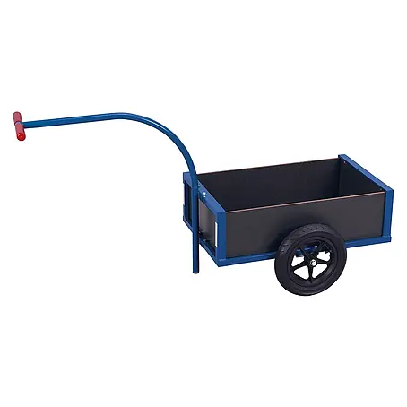 Variofit  Bollerwagen Leichter Handwagen mit Bordwand und Luftbereifung 690x425mm