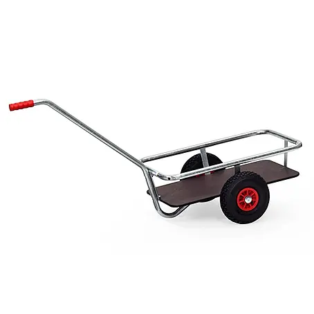 Fetra  Bollerwagen Handwagen mit Boden 700x400mm für Aussenbereich Luftbereifung