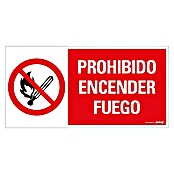 Pickup Señal de precaución (Motivo: Prohibido hacer fuego, L x An: 30 x 15 cm)
