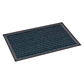 Astra Fußmatte Jade (Streifen, Schwarz/Blau, 60 x 40 cm, 100 % Polypropylen)