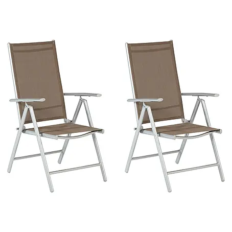 Merxx  Gartenstuhl-Set Amalfi taupe