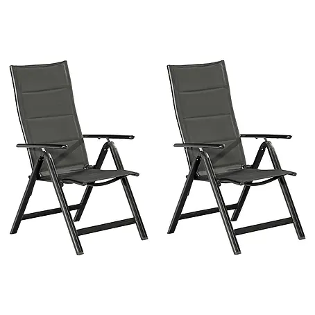 Merxx  Gartenstuhl-Set Taviano graphit