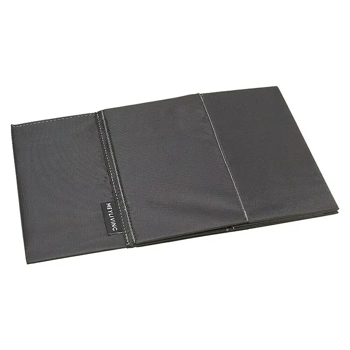 Meyliving Einsatz - Passend für: Meyliving Faltbox S/L & Kühltasche, Grau - Graues faltbares Aufbewahrungsfach von MEYLIVING, ideal für eine ordentliche und platzsparende Organisation. Robustes Material mit sauberer Nahtverarbeitung.