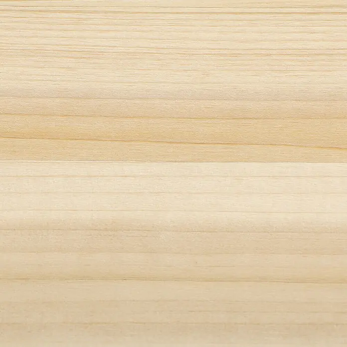 Outsunny Hochbeet - 108 x 88 x 36 cm, Holz, Naturholz - Nahaufnahme einer hellbeigen Holzplatte mit horizontaler Maserung.