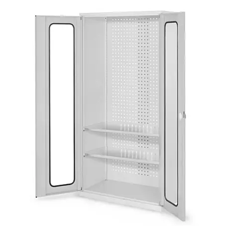 Kappes  Metall-Mehrzweckschrank ®RasterPlan Werkzeugschrank 1950x1000m Modell 5 Tiefe 500mm Sichtfenstert�