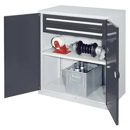 Kappes  Metall-Mehrzweckschrank Schwerlast-Beistellschränke ohne Mitteltrennwand 1110x1000x600mm Modell 61