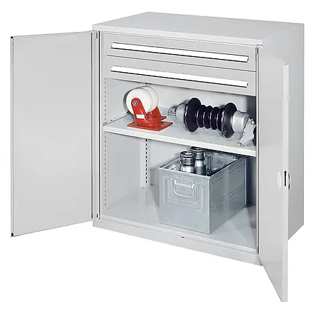 Kappes  Metall-Mehrzweckschrank Schwerlast-Beistellschränke ohne Mitteltrennwand 1110x1000x600mm Modell 61