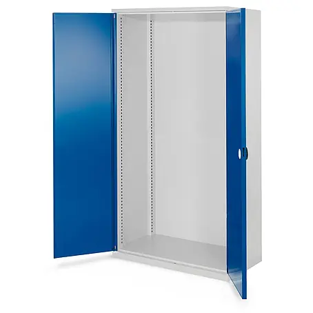 Kappes Schwerlastschränke ohne Mitteltrennwand 1950x1000x600mm Modell 40 Doppelwandtüren enzianblau