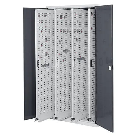 Kappes  Metall-Mehrzweckschrank ®RasterPlan Vertikalschränke 1950x1000x600mm Modell 83 Doppelwandtüren a
