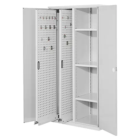 Kappes  Metall-Mehrzweckschrank ®RasterPlan Vertikalschränke 1950x1000x600mm Modell 80 Doppelwandtüren l