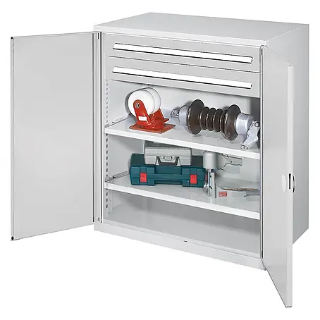 Kappes  Metall-Mehrzweckschrank Schwerlast-Beistellschränke ohne Mitteltrennwand 1110x1000x600mm Modell 63