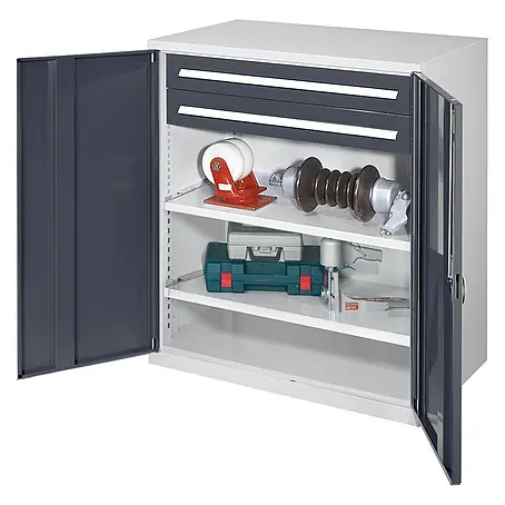 Kappes  Metall-Mehrzweckschrank Schwerlast-Beistellschränke ohne Mitteltrennwand 1110x1000x600mm Modell 63