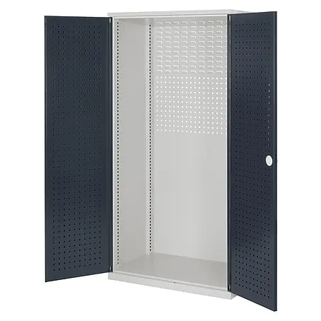 Kappes  Metall-Mehrzweckschrank ®RasterPlan Schubladenschränke 1950x1000x600mm Lochplattentüren Modell 1