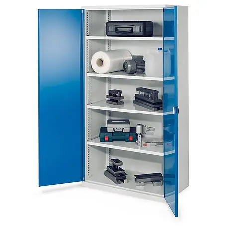 Kappes  Metall-Mehrzweckschrank Schwerlastschränke ohne Mitteltrennwand 1950x1000x600mm Modell 41 Doppelwa