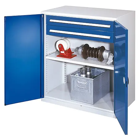 Kappes  Metall-Mehrzweckschrank Schwerlast-Beistellschränke ohne Mitteltrennwand 1110x1000x600mm Modell 61