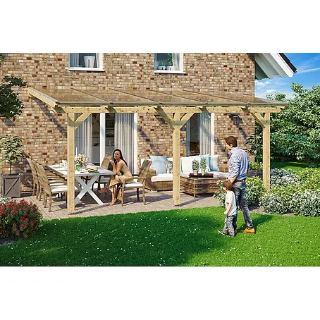 SKAN HOLZ  Terrassenüberdachung Andria