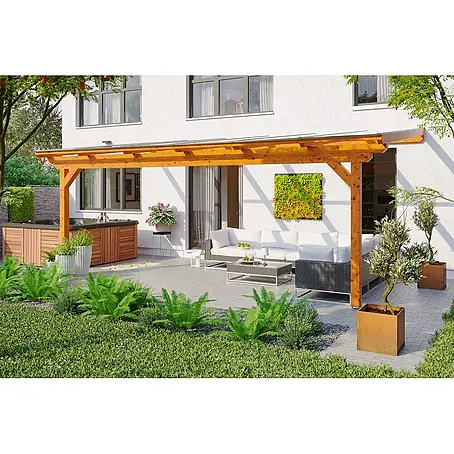 SKAN HOLZ  Terrassenüberdachung Ancona