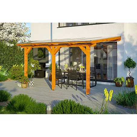 SKAN HOLZ  Terrassenüberdachung Andria