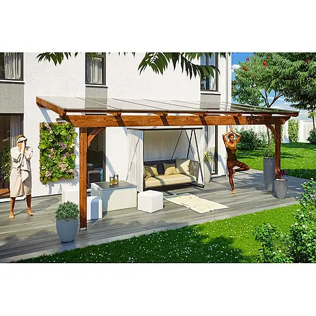 SKAN HOLZ  Terrassenüberdachung Ravenna