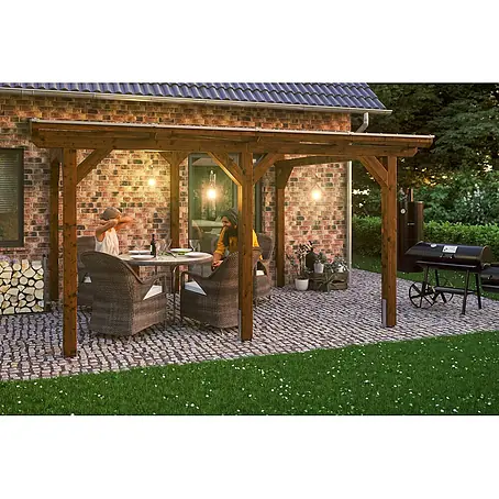 SKAN HOLZ  Terrassenüberdachung Siena