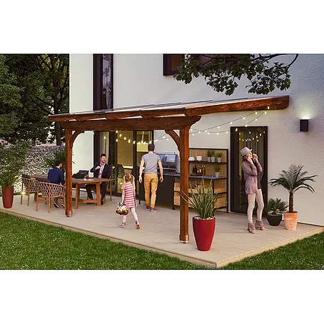 SKAN HOLZ  Terrassenüberdachung Ravenna