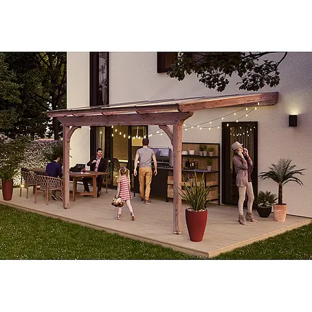 SKAN HOLZ  Terrassenüberdachung Ravenna