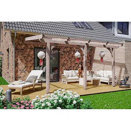 SKAN HOLZ  Terrassenüberdachung Rimini