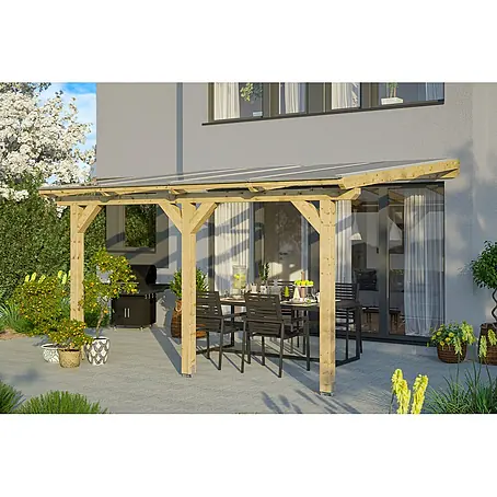 SKAN HOLZ  Terrassenüberdachung Bormio