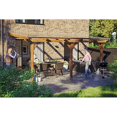 SKAN HOLZ  Terrassenüberdachung Rimini