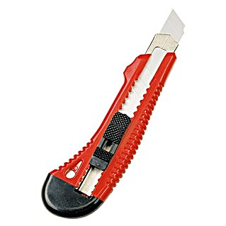 Mako Cuttermesser groß rot (Klingenbreite: 18 mm, Abbrechklinge)