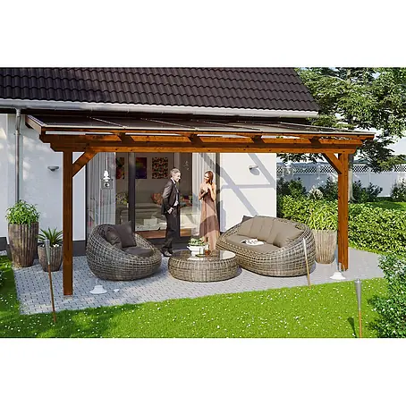 SKAN HOLZ  Terrassenüberdachung Ancona
