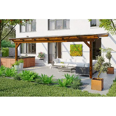 SKAN HOLZ  Terrassenüberdachung Ancona