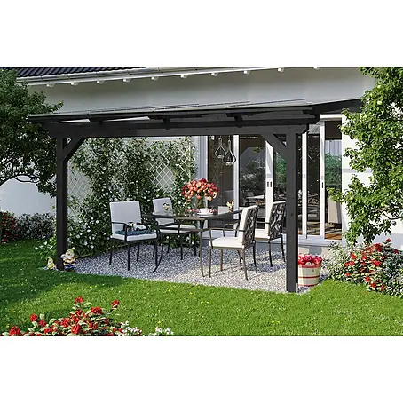 SKAN HOLZ  Terrassenüberdachung Ancona